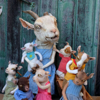 Herr Wolf und die sieben Geißlein